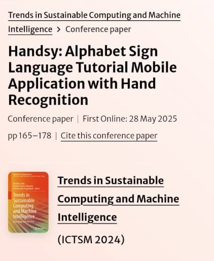 Handsy Filipino Sign Language research paper