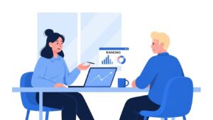 A Filipino SEO specialist helping a client learn how to rank website of their business, used as a cover image for an article written by John Berlin Leonor of RuralNative.