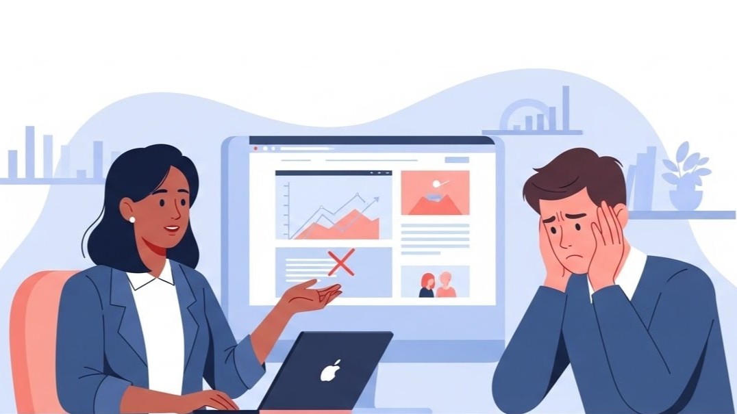 Why Your Beautiful Website Is Not Showing in Google (2025 Fix)